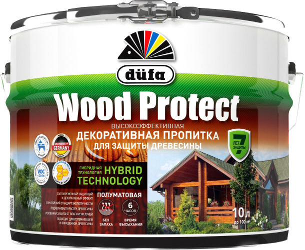 Пропитка düfa WOOD PROTECT для защиты древесины с воском